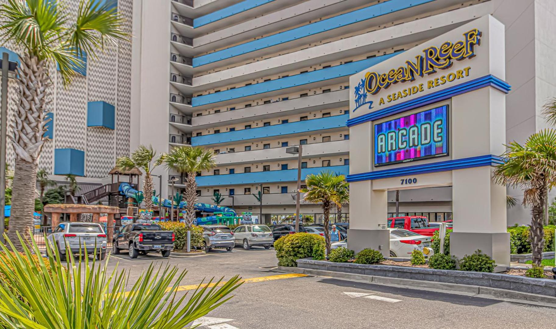 Oceanfront 3BR 2BA Condo Ocean Reef 1421 Myrtle Beach Exterior foto
